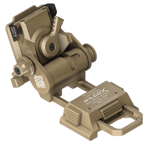 Wilcox L4 G24 Mount Low Profile Brakeaway Tan