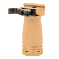 B&T Vertical QD foregrip polymer Sshort Coyote Tan